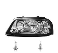 Faro Sinistro Per Seat Alhambra Anno 00-10 Facelift Riflettore Nero H7+H1