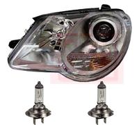 Faro Sinistro Per VW Eos 05/06 Includi Motore H7+H7 Lampadine 1376212