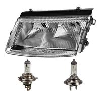 Faro Sinistro Per VW Passat B5 Tipo 3B Anno 96-00 H7+H4 Inclusi Fari PHILIPS