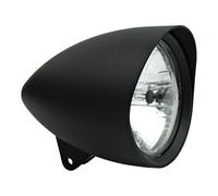 Faro Smoothie 4 1/2" Visiera Nera, Per Harley-Davidson Con Marchio E-Approval
