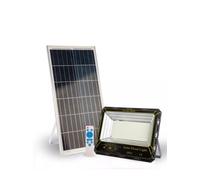 Faro Solare a Led 2000W pannello solare con sensore e telecomando, IP 67