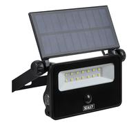 Faro Solare Extra-Sottile Sealey Con Supporto Da Muro 16W SMD LED LED16S