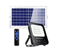 Faro Solare Led A Pannello Solare Da Esterno Impermeabile 100w Luce Fredda IP65
