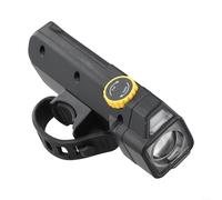 Faro solare, luce frontale a LED ricaricabile con USB-C con display digitale, lampada impermeabile per bici da strada MTB ciclismo notturno (faro)