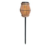 Faro solare naturale LED illuminante con telecomando SILVINA H 70cm