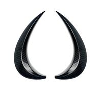 Faro Sopracciglio Assetto Carbonio Auto Luce Anteriore Testa Copertura Della Lampada Sticker Brow Per Beetle A5 2012-2018(Carbon look)