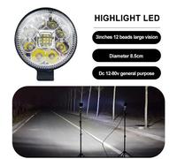 Faro Spot LED Rotondo Da 3 Pollici Per Auto E Camion Luce Di Retromarcia 12V-80V