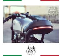 FARO STOP FRECCE STRISCIA LED SEQUENZIALE MOTO CUSTOM CAFE RACER SCRAMBLER