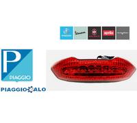 FARO STOP POSTERIORE A LED ROSSO PIAGGIO NRG POWER ONE OMOLOGATO
