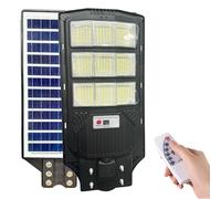 Faro stradale solare 450 led 1000W sensore crepuscolare movimento IP66