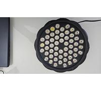 Faro Strobo 54 LED Proiettore Effetto Luci Discoteca RGB Sensore Sonoro Slim