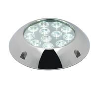 Faro subacqueo 12 LED RGBW con viti Luce nautica di profondita per navigazione