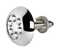 Faro subacqueo 6 LED bianchi con prigioniero Luce nautica di profondita per nav