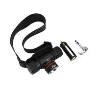 Faro subacqueo ricaricabile IPX8 40M impermeabile 30W LED lampada subacquea 1500LM con modalità SOS e fibbia a clip (A)