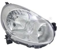 TYC Faro anteriore 20-12578-05-2 sinistro H4 per Nissan Micra IV (K13)