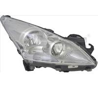Faro Sx H7/H7 20-14146-15-2 TYC per PEUGEOT 5008 3008 I MPV / Space wagon