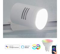 Faro track SMART vocale Alexa Google binario monofase faretto LED WiFi 5W GU10