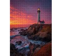 Faro Tramonto Puzzle 5000 Pezzi, 3D Puzzle per Adulti Impegnativo, Educa Puzzles Artistico, Divertente E Stimolante Puzzles Decorativo per La Famiglia, Regalo e Decorazione Pareti FNKL6-259