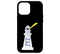 Faro Trova la tua strada Guida nautica per barche merci oceaniche Custodia per iPhone 12 Pro Max