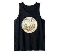 Faro Vintage del Rhode Island - Orgoglio Nautico 1790 Canotta