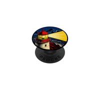Faro vintage fumetto pop art faro PopSockets PopGrip Adesivo