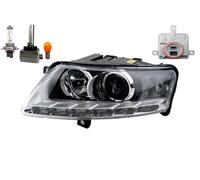 Faro Xenon Compatibile Con Audi A6 4F 08-03/11 LI + Lampadina Centralina