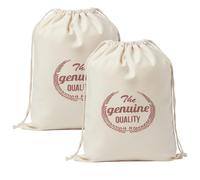 Faroby Sacchetti per Il Pane in Cera d'Api, Confezione da 2 Sacchetti per Il Pane in Cotone Riutilizzabili con Cordoncino per Pasta Madre e Fatta Casa (30x40 cm), per Cera d'Api