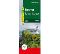 Faroe Islands 1:1.000.000: wegenkaart 1:90.000: AK 6302