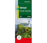 Faroe Islands 1:1.000.000: wegenkaart 1:90.000: AK 6302-25