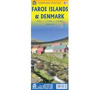 FAROE ISLANDS & DENMARK (ÎLES FÉROÉ & DANEMARK) - WATERPROOF: 1:115000