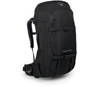 Osprey Farpoint Trek 55 Zaino da trekking nero, nylon riciclato, uomo
