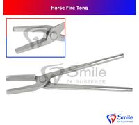 Farriers Strumenti Cavallo Fuoco Tenaglie 33cm Lungo - Cromo Vanadium Fabbro -