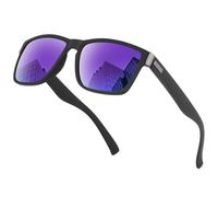 Farrobor Occhiali da Sole da Uomo Polarizzati - Quadrati Protezione UV400 Occhiali Guida Pesca Sunglasses