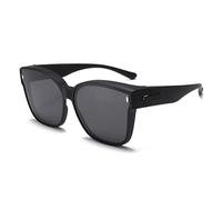 Farrobor Sovraocchiali da Sole Polarizzati - Occhiali da Sole Laterale per Uomo Donna Protezione da UV400