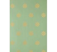 Farrow & Ball Carta da parati Brockhampton Star - Suffield Green/ Gold