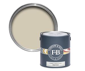 Farrow & Ball Dead Flat Archivton - Turret White G2 - 2,5l