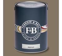 Farrow & Ball Dead Flat - Broccoli Brown 198 - 2,5l