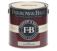 Farrow & Ball Estate Emulsion Vernice 2,5 litri Skimming Stone 241 Opaco