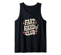 Fart Hard Club - Divertente Groovy Farting Umorismo Canotta