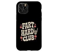 Fart Hard Club - Divertente Groovy Farting Umorismo Custodia per iPhone 11 Pro