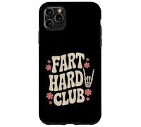 Fart Hard Club - Divertente Groovy Farting Umorismo Custodia per iPhone 11 Pro Max