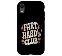 Fart Hard Club - Divertente Groovy Farting Umorismo Custodia per iPhone XR