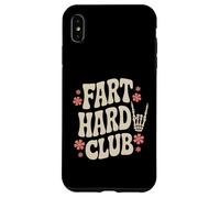 Fart Hard Club - Divertente Groovy Farting Umorismo Custodia per iPhone XS Max