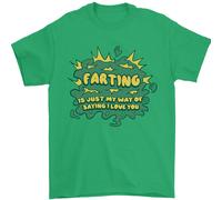 Fartare È Solo Il Mio Modo Di Dire Che Ti Amo Maglietta Uomo 100% Cotone