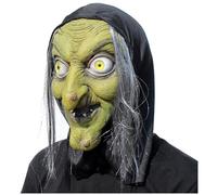 Fartoni Maschera Befana E Strega Con Dettagli Realistici, Confortevole E Perfetta Per Travestimenti Halloween, Feste A Tema E Costume Della Vecchia Per Bambini E Adulti