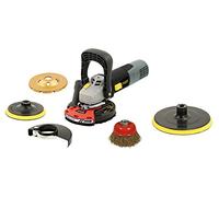 Fartools PMF1300 - Superficiatrice multimateriale, 1400 W, 5 in 1: levigatura (legno/gesso), decapaggio, lucidatura, rettifica e superficie in calcestruzzo, velocità variabile