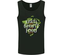 Farts Are The Ghosts Di Cibo Divertente Flatulence Farting Uomo Canotta Maglia