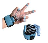 Faruxue Finger Exerciser - Estensore per dita e mani, con fascia di resistenza, rinforzante, estensione della flessione delle dita, rinforzante