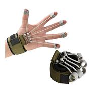 Faruxue Finger Exerciser - Estensore per dita e mani, con fascia di resistenza, rinforzante, estensione della flessione delle dita, rinforzante