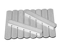 Faruxue Piastre in acciaio da 200 g per gilet zavorrato, piastra in acciaio portante in acciaio inox, per allenamento della forza, piastra in acciaio regolabile, rotonda, antiruggine, per caricare